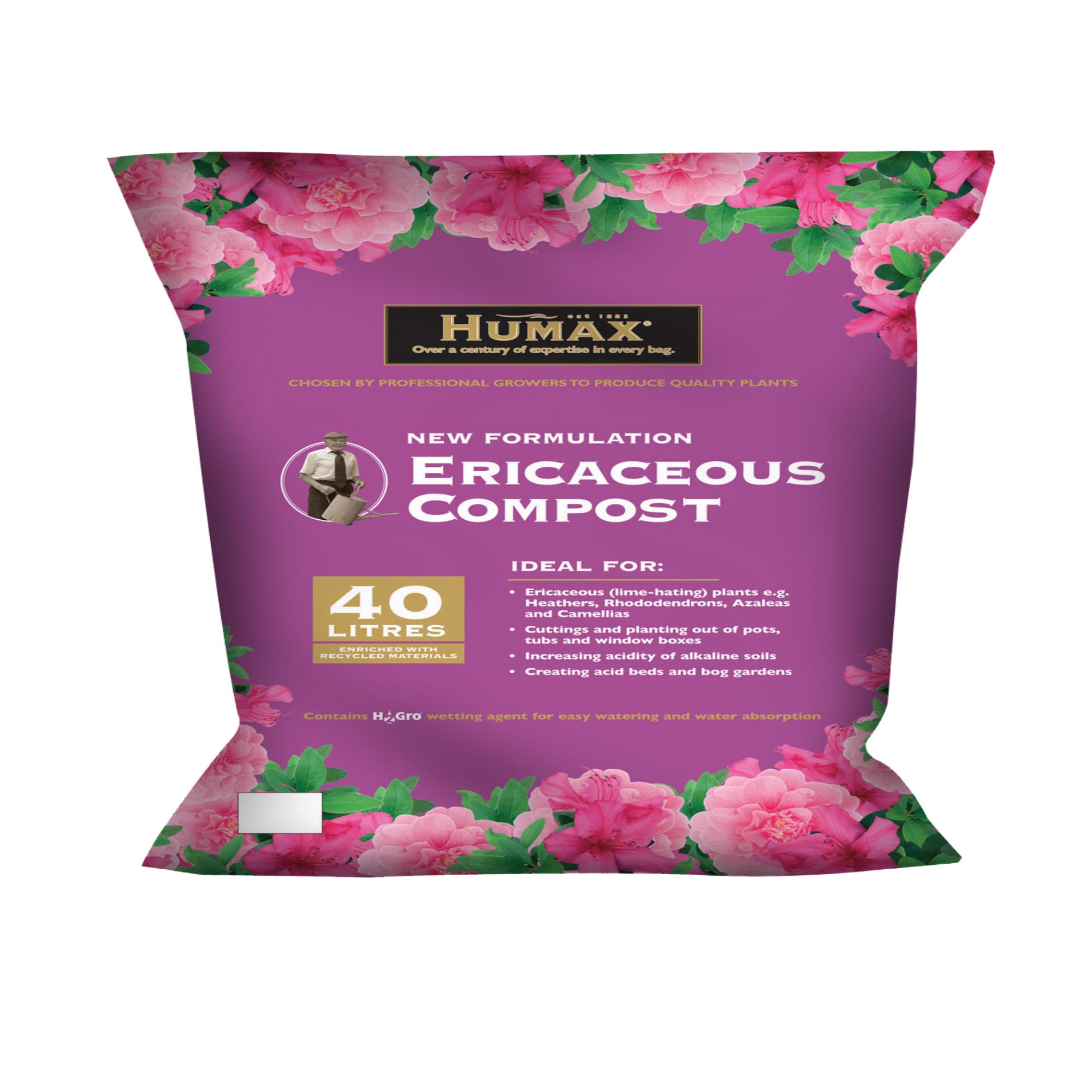 Humax Ericaceous Compost - Compost & Enriched Biochar | Green-tech